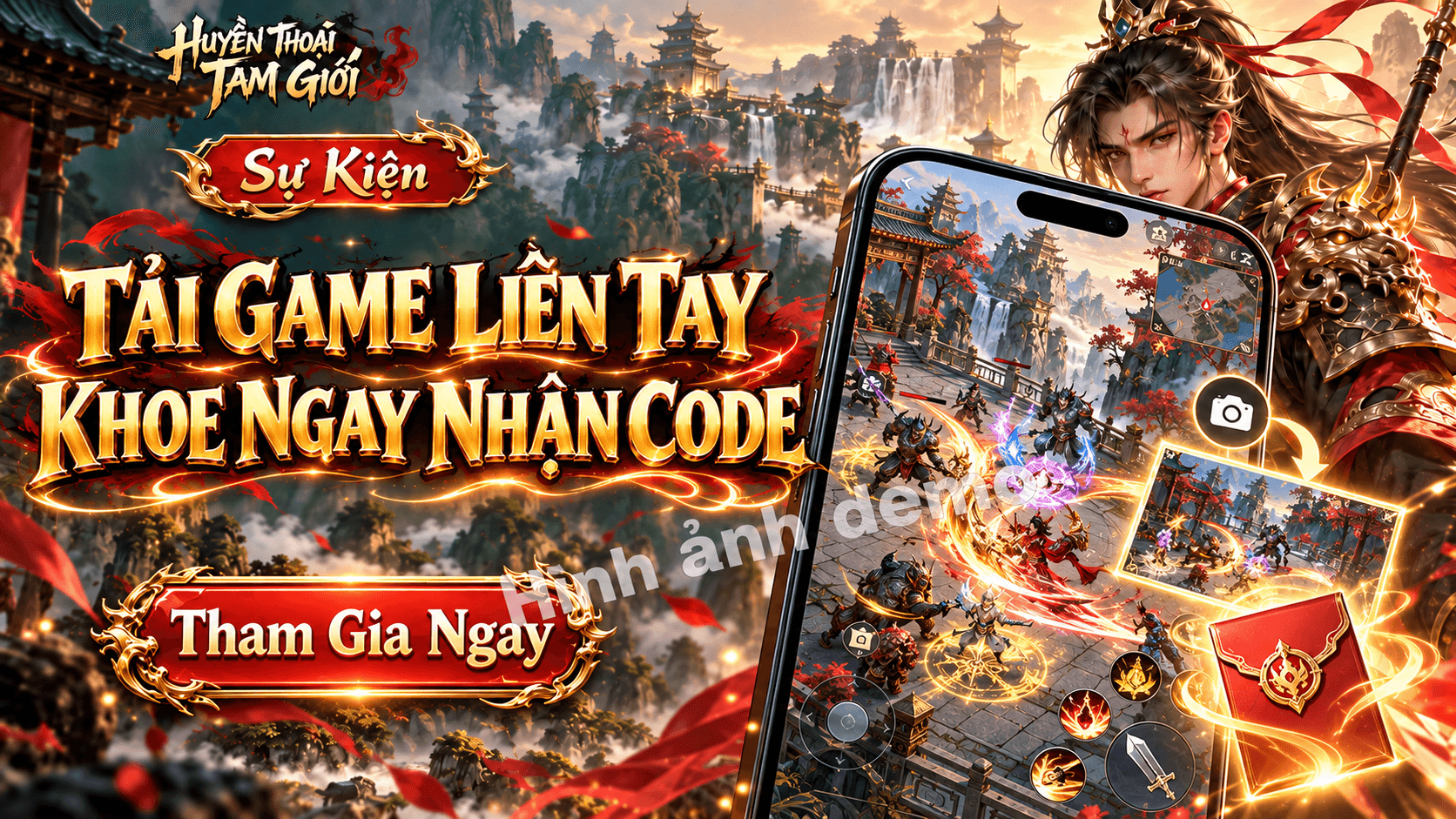 【SỰ KIỆN】 TẢI GAME LIỀN TAY – KHOE NGAY NHẬN CODE